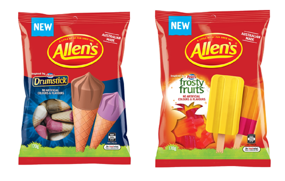 Allens New Drumstick and Frosty Fruit flavours | Buy Australian Magazine